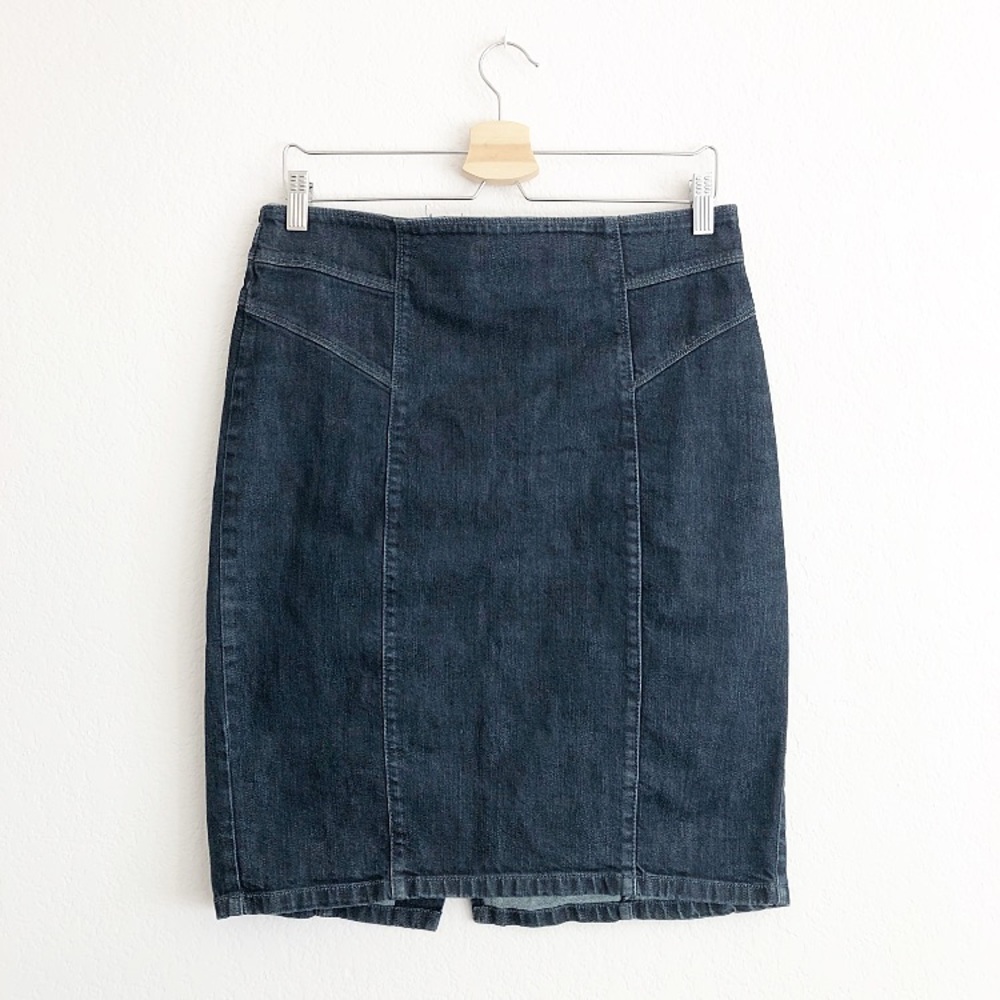 Ann Taylor Denim Pencil Skirt